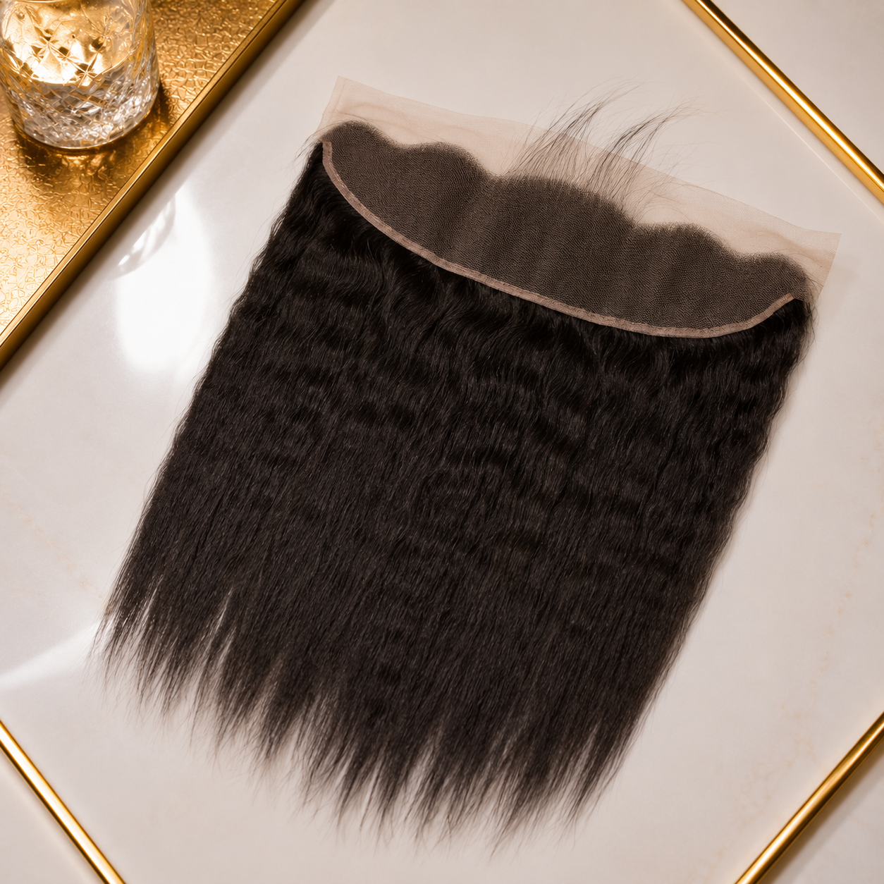 The Perfect Match | Kinky Straight | 13X6 HD Frontal