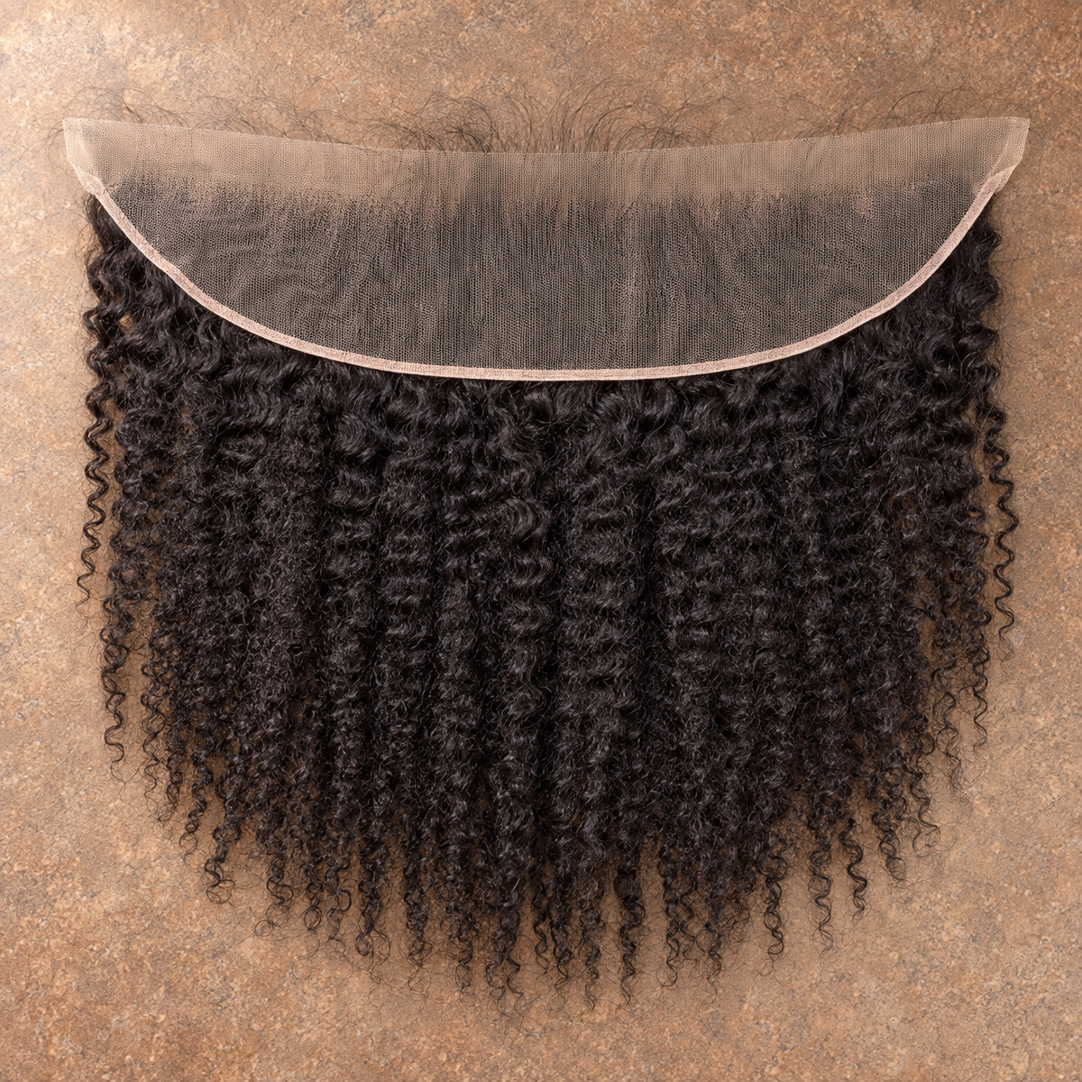 Multi-donor 4C lace frontal on brown stone